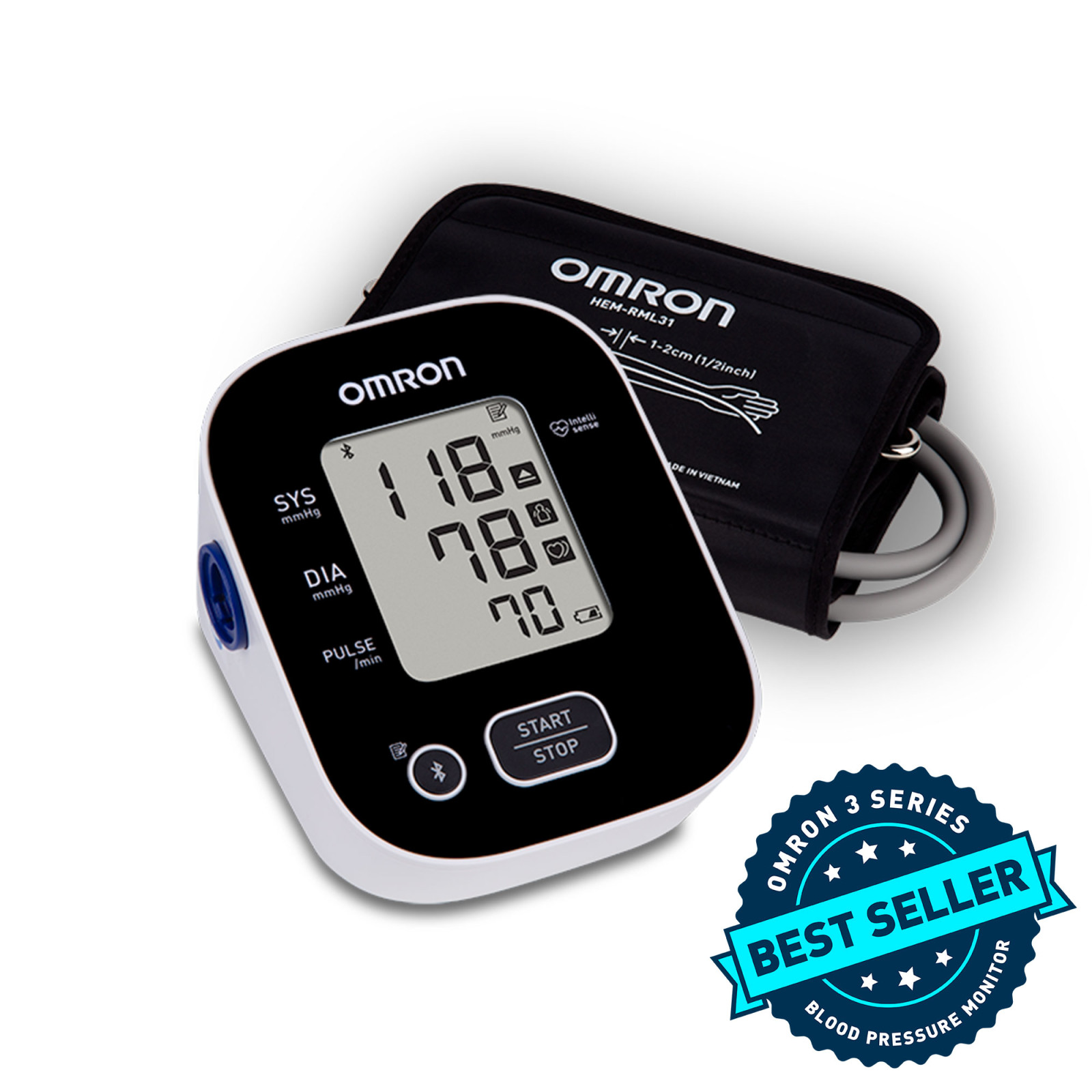 OMRON 3 Series Upper Arm Blood Pressure Monitor - Best Seller | OMRON Healthcare