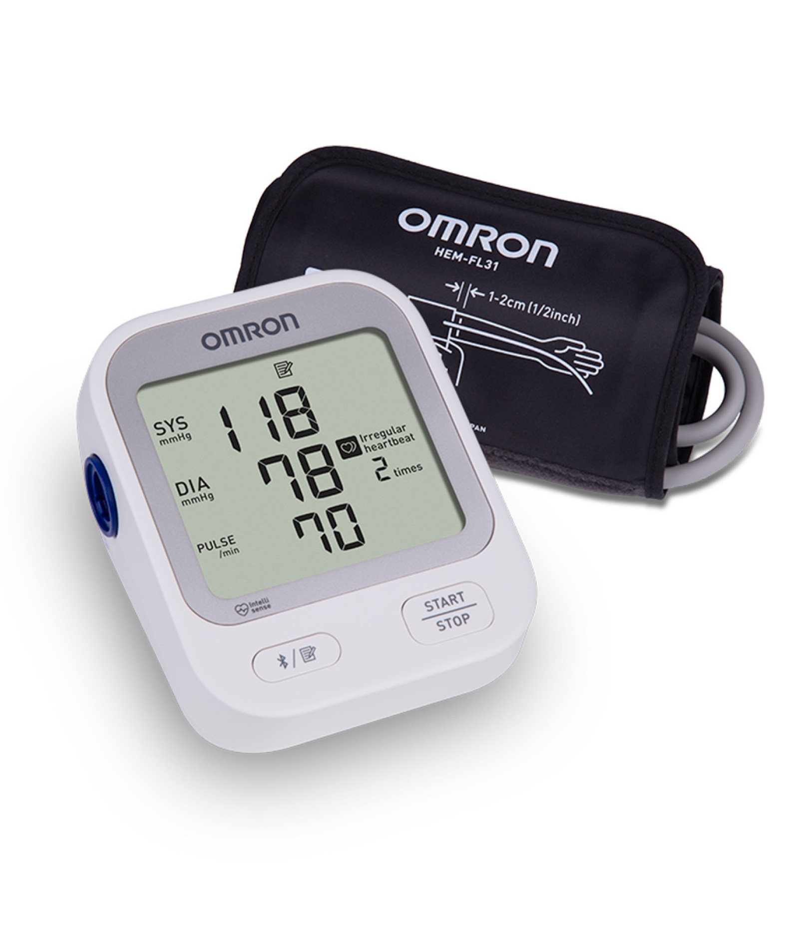 OMRON Silver Upper Arm Blood Pressure Monitor | OMRON Healthcare