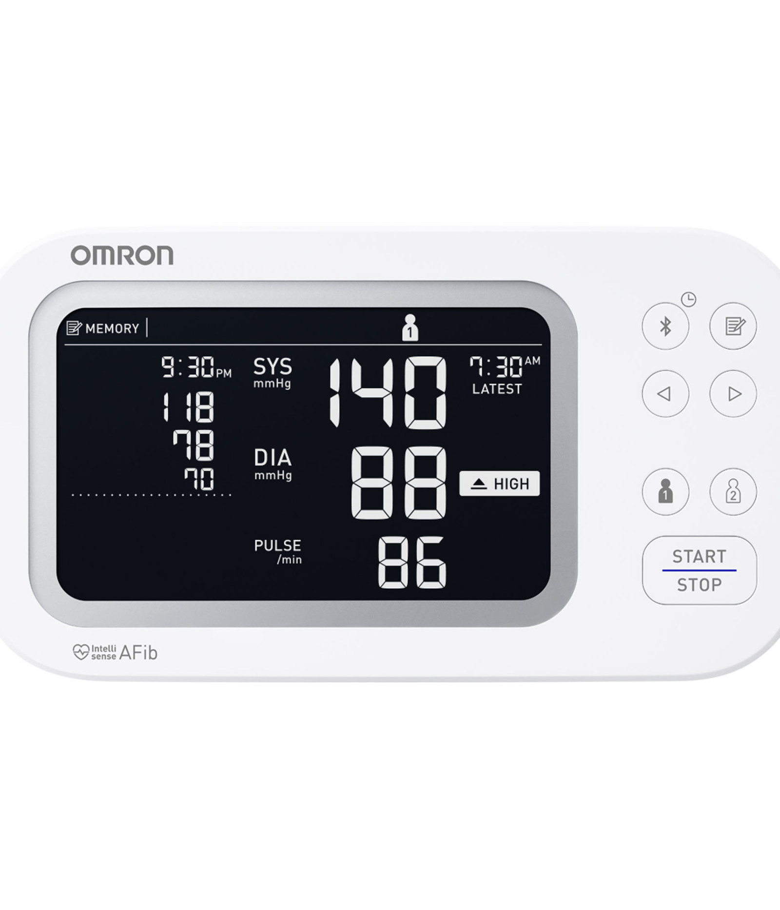 Platinum Upper Arm Blood Pressure Monitor | OMRON Healthcare
