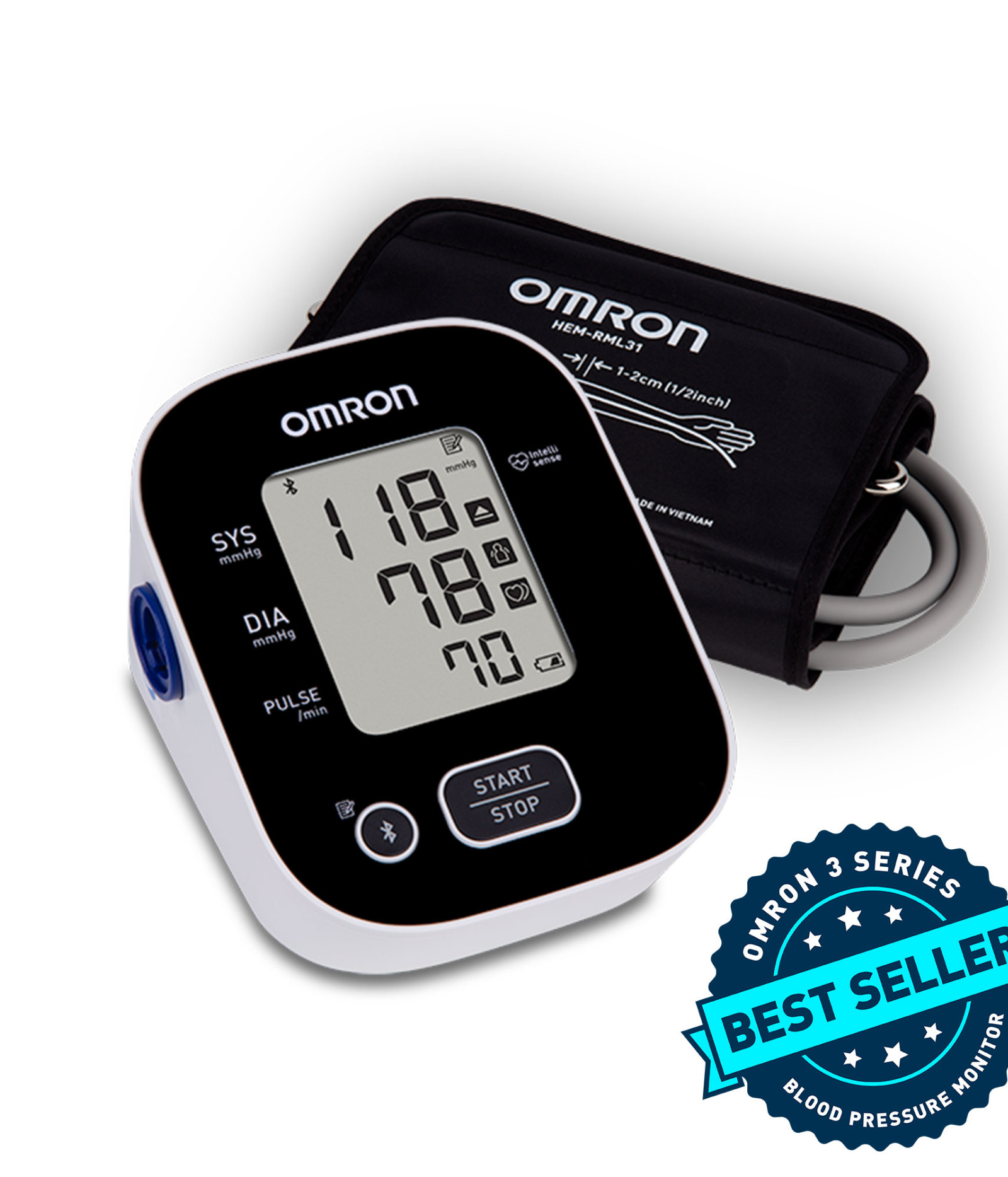 OMRON 3 Series Upper Arm Blood Pressure Monitor - Best Seller | OMRON Healthcare