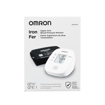 OMRON Iron Upper Arm Blood Pressure Monitor box | OMRON Healthcare