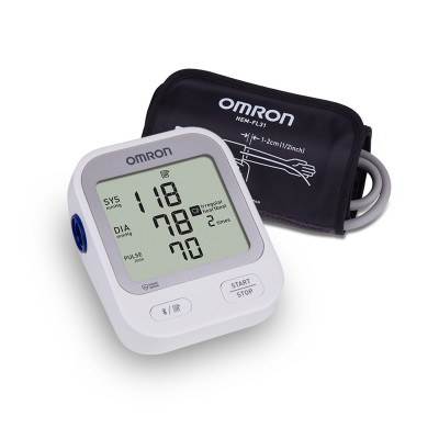 OMRON Silver Upper Arm Blood Pressure Monitor | OMRON Healthcare