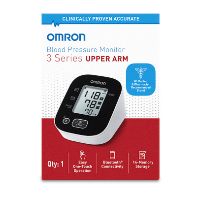 OMRON 3 Series Upper Arm Blood Pressure Monitor - box | OMRON Healthcare