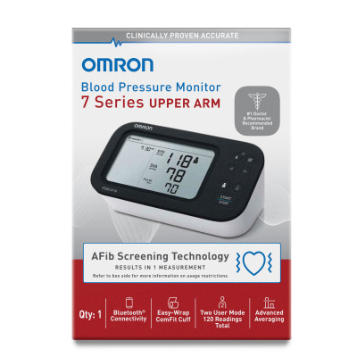 7 Series Blood Pressure Monitor - box | OMRON Healthcare, Inc.