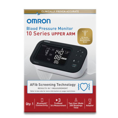 10 Series Upper Arm Blood Pressure Monitor - BP7465 - box | OMRON