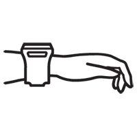 symbol - cuff positioning